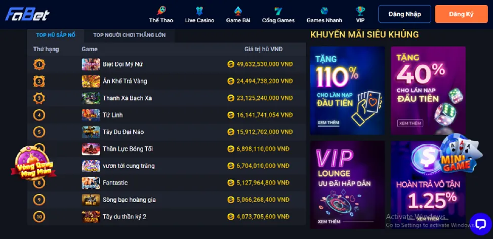 Casino trực tuyến mmwin casino